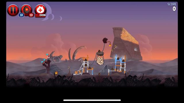 Angry Birds Star Wars 2 (II) Escape to Tatooine Pork Side Levels 1-5 смотреть онлайн