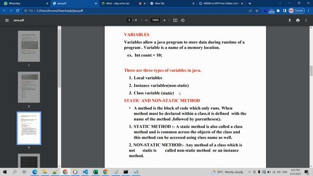 JAVA Tutorial: About java | JDK JRE JVM | Data type in java | variable | static #2 kameshwar sah смотреть онлайн