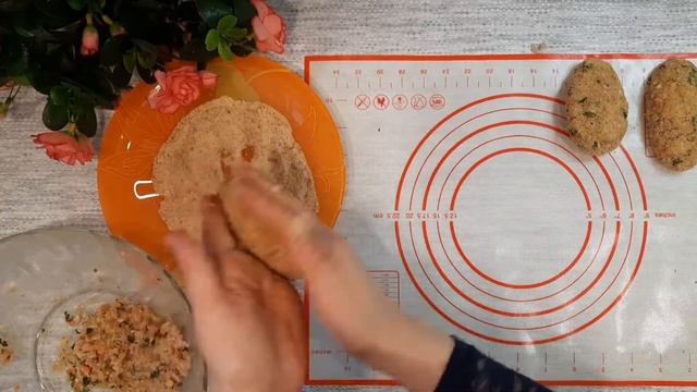 Рыбные Котлеты с овощами  в духовке ПП  Диетический рецепт