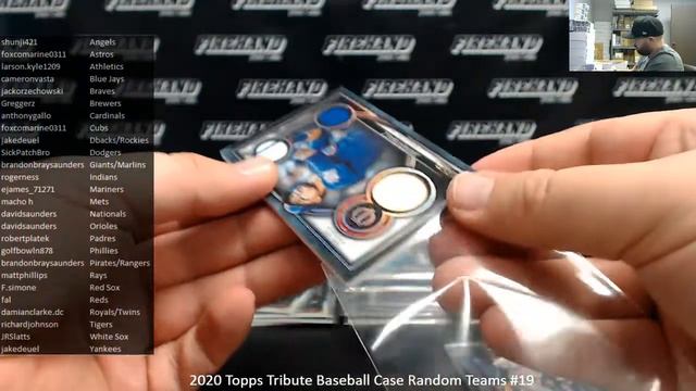 5/2/2020 2020 Topps Tribute Baseball Case Random Teams #19