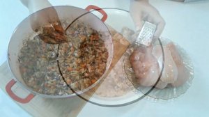 Пельмени с курицей и грибами