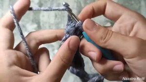 Узор "Букле" крючком. Подробный мастер-класс.