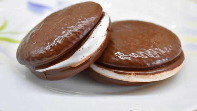 Вкусный десерт из печенья Чоко-Пай