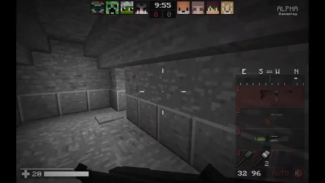 Call of duty в майнкрафте обзор мода blockfront смотреть онлайн