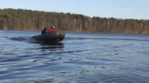 Испытание ПВХ лодки "Норвик 390"