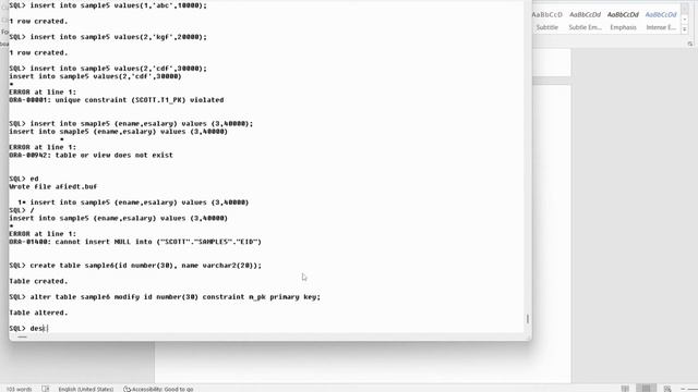 Primary & Foreign key Constraint In SQL | Referential Integrity  in SQL  | SQL Tutorial 2023 | PT