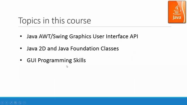Introduction to GUI Programming using AWT.Swing смотреть онлайн