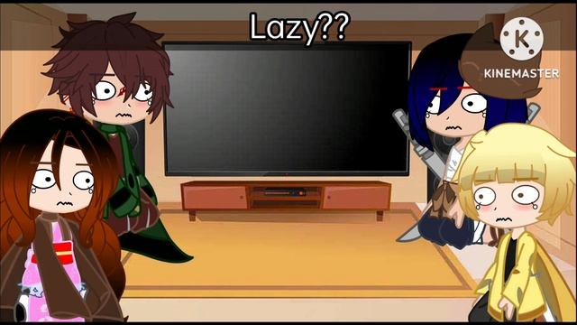 Demon Slayer reacts to HowToBasic
