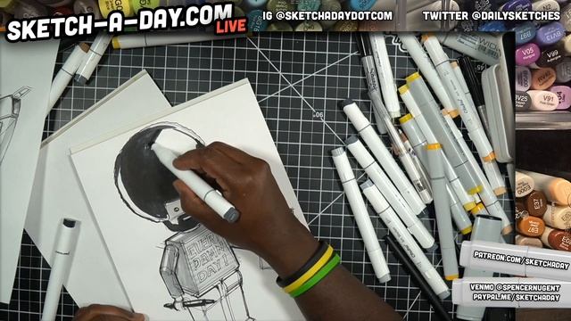 Industrial Design - How to draw a lego mini fig by sketch a day смотреть онлайн