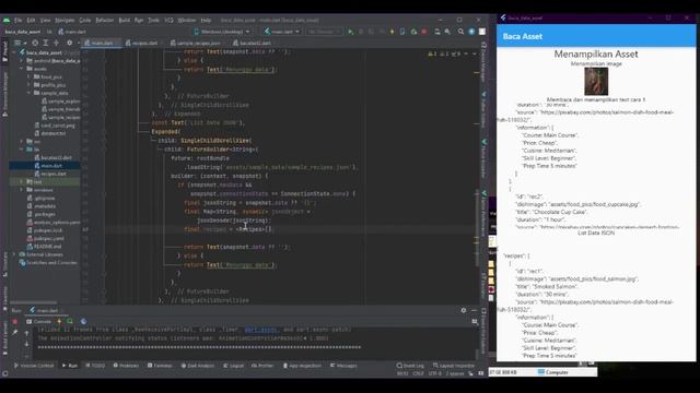 Menampilkan data JSON sebagai List dengan ListViewBuilder смотреть онлайн