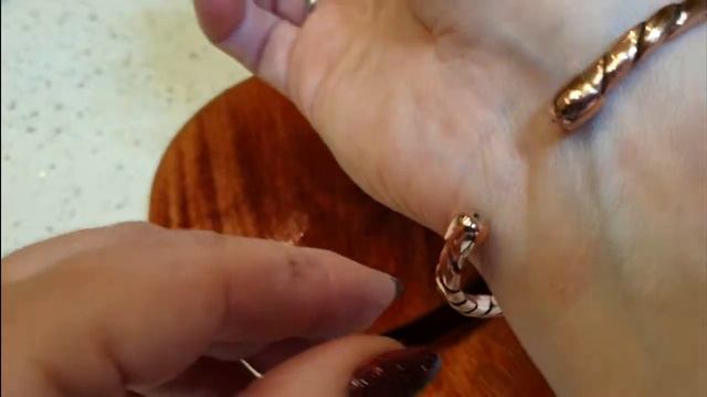 Браслет "Равновесие" медный смотреть онлайн