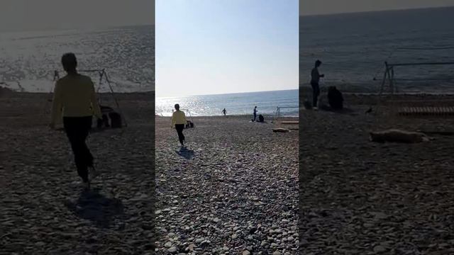 Набережная и пляж Дагомыс смотреть онлайн