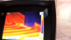 Тёплый пол. Благодаря тепловизору мы решили важную задачу
