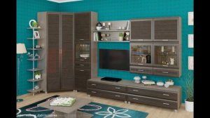 Презентация гостиной "Мелисса - композиция 3" от мебельной фабрики "Лером"