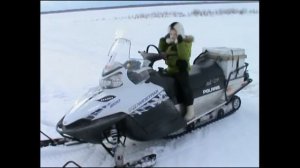 ПОЛАРИС 600 IQ  МАЙЯ НА СНЕГОХОДЕ