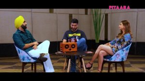 Ammy Virk, Sargun Mehta & Jagdeep Sidhu in The Cross Interview Ep- 2 | Qismat 2 Starcast Interview