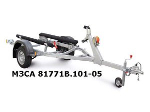 МЗСА 81771В.101-05 - Прицеп для лодки ПВХ и гидроцикла 3,4м. ЦЛП АРИВА.