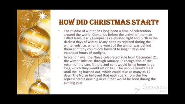 Presentation (PPT) on Christmas day.|PRESENTATION MASTER смотреть онлайн