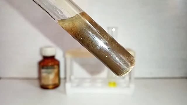 Реакция СУЛЬФАТА МАРГАНЦА и ХРОМАТА НАТРИЯ. Химические опыты. Chemical experiment. Эксперименты дом смотреть онлайн