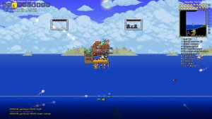 Terraria, Фарм Герцога Рыброна. Тактика "Статуи".