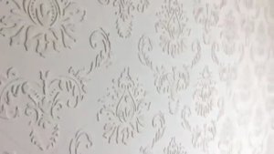 декоративная штукатурка из обычной шпаклёвки Ч.2 - ТРАФАРЕТНАЯ ТЕХНИКА.mp4