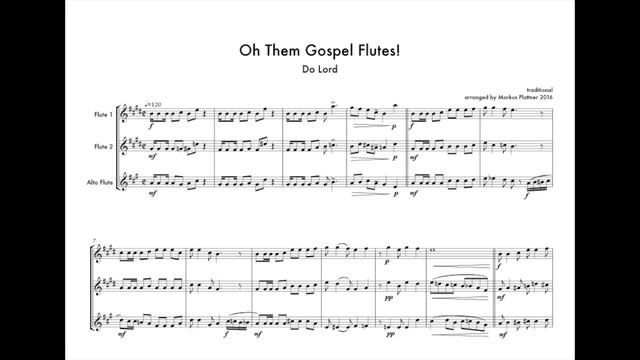 Do Lord - for Flute Trio смотреть онлайн