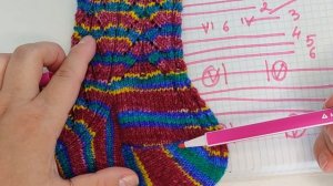 Мастер класс АНАТОМИЧЕСКАЯ пятка для носков спицами //  Вязание спицами для новичков