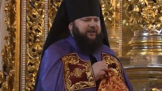 Клир и миряне поздравили Архиерея с Пасхой Господней смотреть онлайн