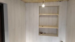 Отделка стен ламинатом