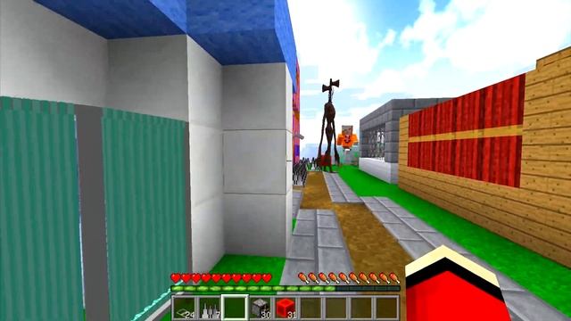 НА ВЛАДА А4 НАПАЛА СТАЯ СИРЕНОГОЛОВЫХ СИРЕНОГОЛОВЫЙ В МАЙНКРАФТ MINECRAFT смотреть онлайн