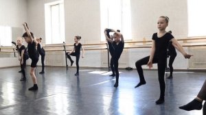 Открытый урок «Планета снов» (фрагменты тренировочного процесса)