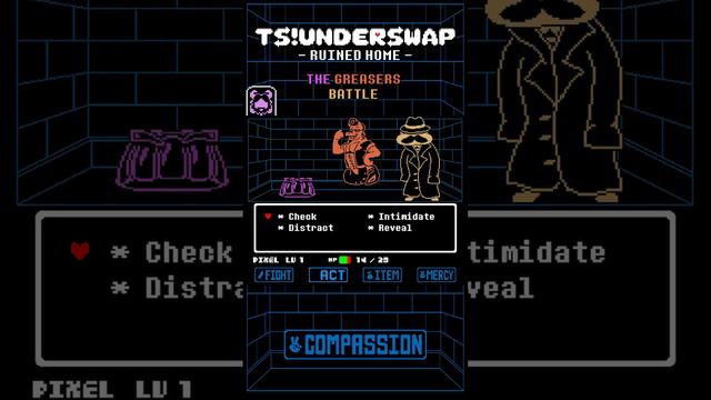 The Greasers are ready to rumble! | TS!UnderSwap | Short