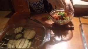 Бабушкин рецепт! Шашлык из баклажанов с фаршем в духовке ?
