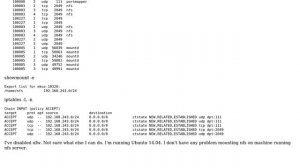 connection refused while trying to mount nfs