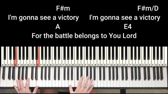 See A Victory - Elevation Worship / Piano Tutorial + Sheet Music
