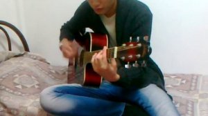 твоя нежная походка - казах  душевно на гитаре Ажыханов