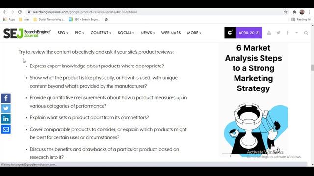 Google Product Reviews Algorithm Update in Hindi | New SEO Ranking System Update April 2021 смотреть онлайн