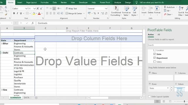 Learn Pivot Table in 10 Min || MS Excel Malayalam