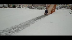 дрифт на снегокате