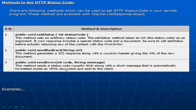 Java Advanced-servlet HTTPstatus codes-Lesson-6 смотреть онлайн