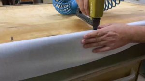 Перетяжка дивана Еврокнижка своими руками DIY