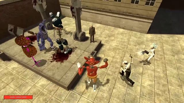 КАКОЙ АНИМАТРОНИК ВЫДЕРЖИТ ЭТО FNAF COOP ГАРРИС МОД ► Garry's Mod смотреть онлайн