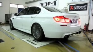 BMW M5 F10 AKRAPOVIC EXHAUST