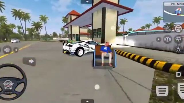 Driving Ferrari Mod ? In Bus Simulator car mod bus simulator indonesia