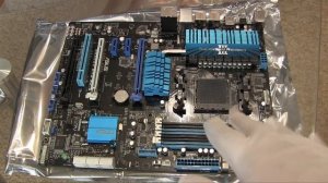 ASUS M5A99X EVO R2.0 Распаковка и Обзор