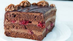 ХИТ! Шоколадный Торт с Вишней. Отказаться не возможно! Торт на праздник (День Рождения)