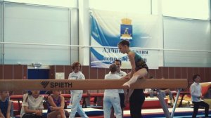Спортивная гимнастика. Спортивная школа №1 города Тюмень. Май 2023 года.
