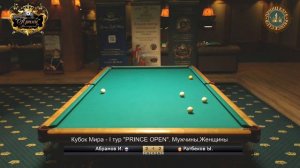 Мастера бильярда на Кубоке Мира 2016. Абрамов Иосиф - Ратбеков Ызат