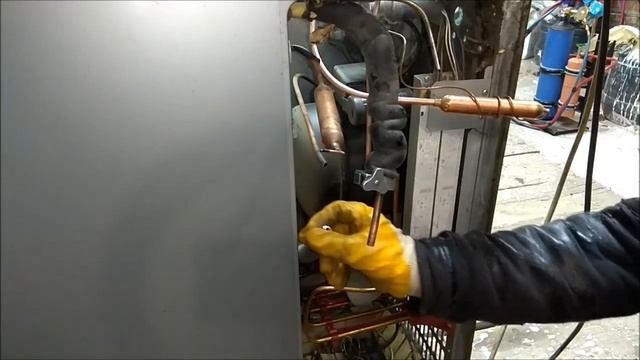 Ремонт морозильной камеры. Магазинной.Своими руками.