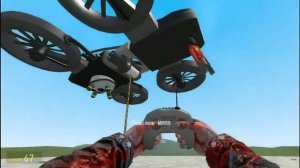 Garry's Mod Как запустить авианосец(Mothership) в моде Drones Rewrite